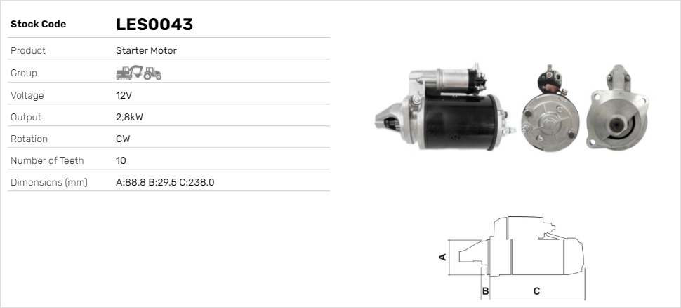 żtartér Lucas Elektrik A.Ş.