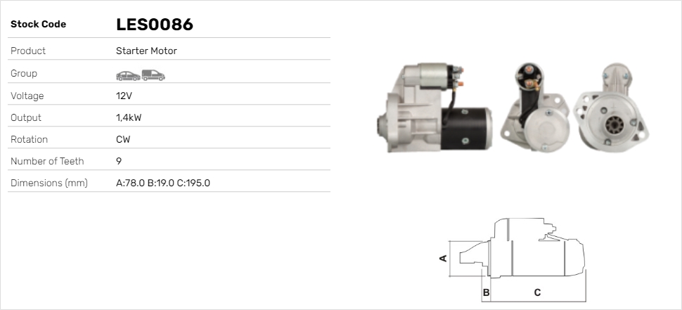 żtartér Lucas Elektrik A.Ş.