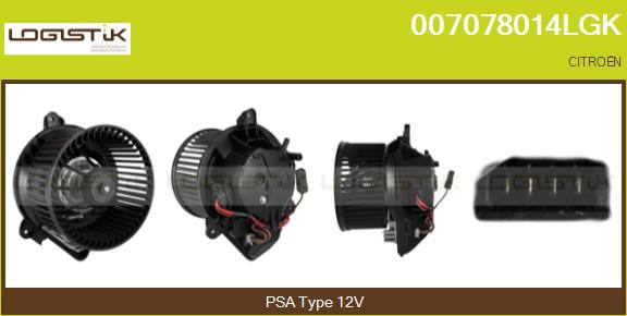 Vnútorný ventilátor LOGISTIK