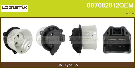 Vnútorný ventilátor LOGISTIK
