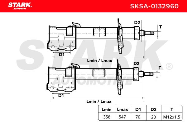 Tlmič pérovania STARK AUTOMOTIVE GMBH