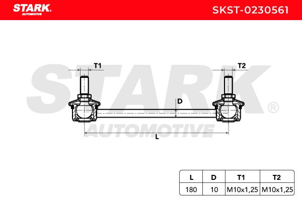 Tyč/Vzpera stabilizátora STARK AUTOMOTIVE GMBH