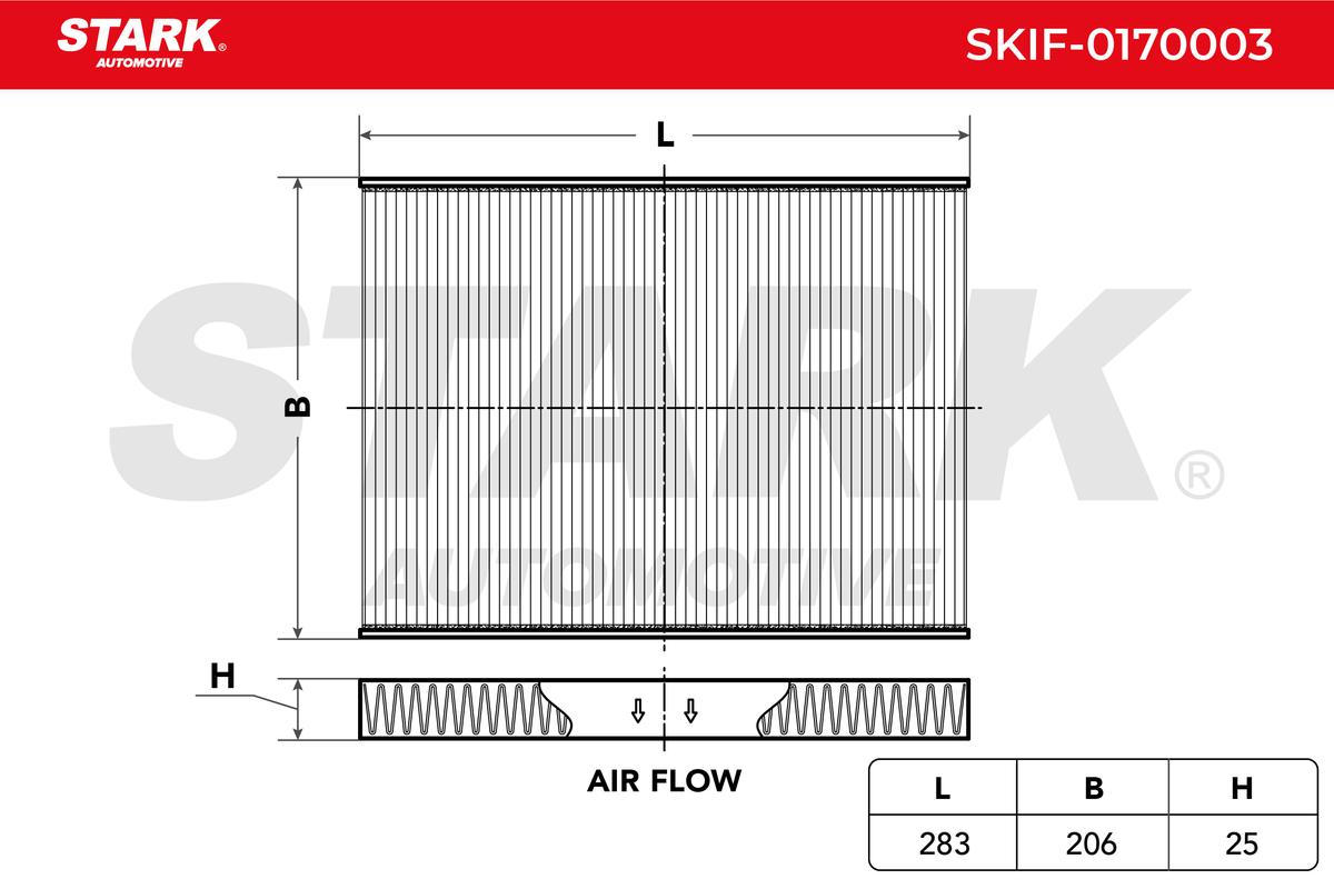 Filter vnútorného priestoru STARK AUTOMOTIVE GMBH