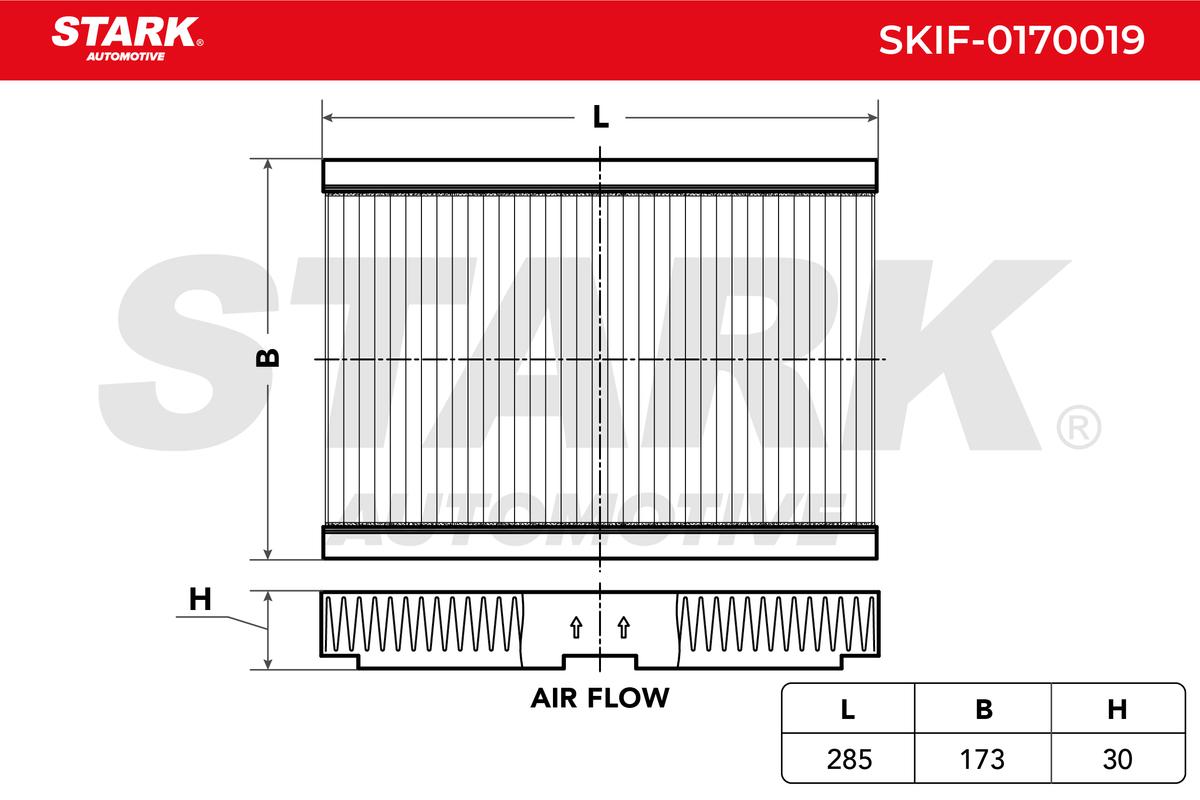 Filter vnútorného priestoru STARK AUTOMOTIVE GMBH