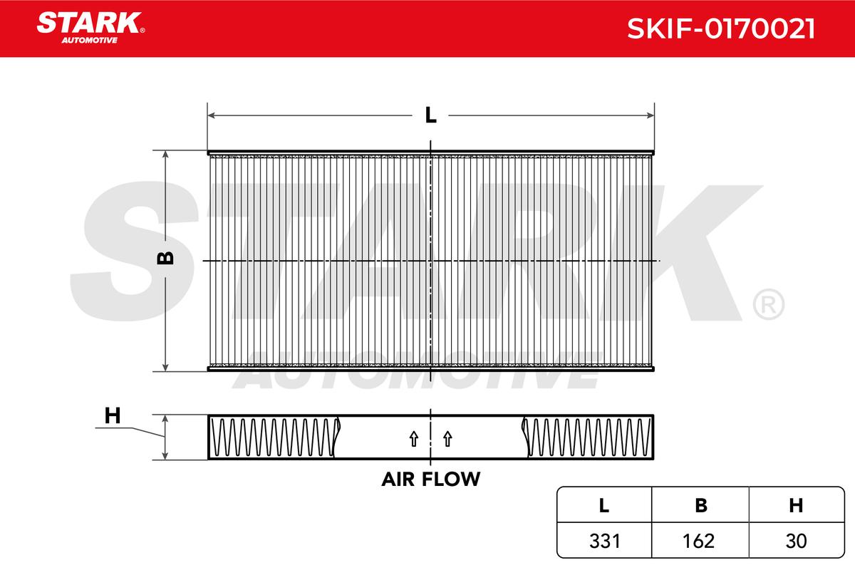 Filter vnútorného priestoru STARK AUTOMOTIVE GMBH