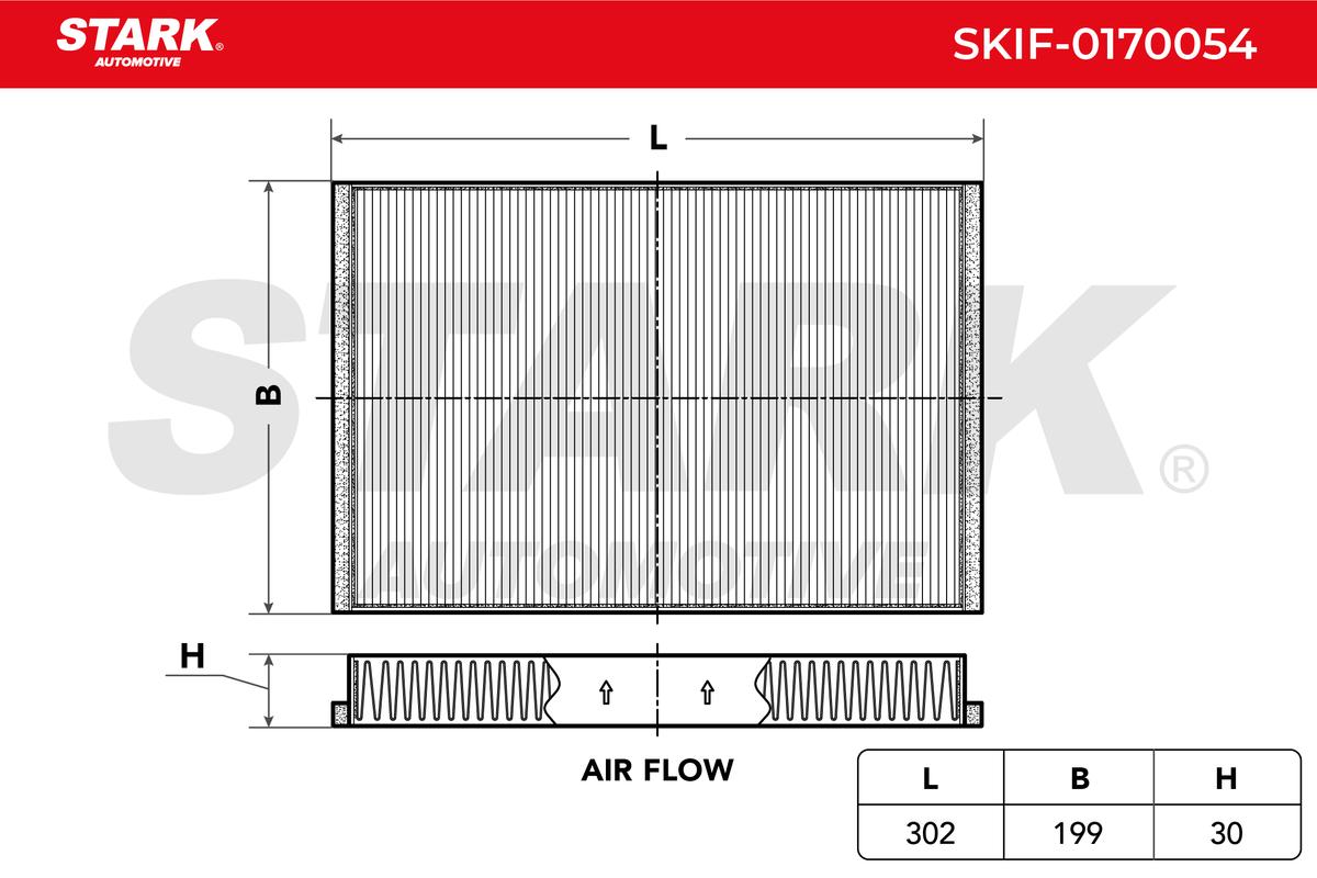 Filter vnútorného priestoru STARK AUTOMOTIVE GMBH