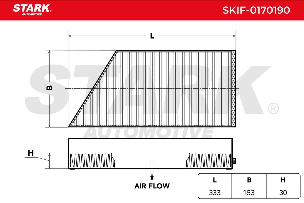 Filter vnútorného priestoru STARK AUTOMOTIVE GMBH