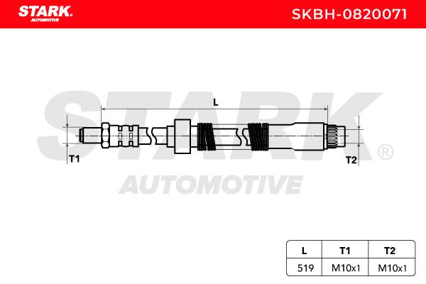 Brzdová hadica STARK AUTOMOTIVE GMBH
