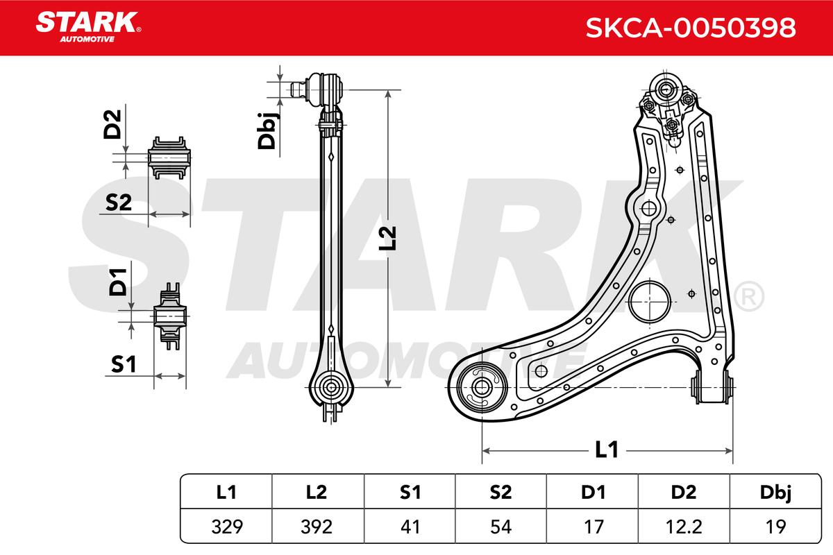 Rameno zavesenia kolies STARK AUTOMOTIVE GMBH