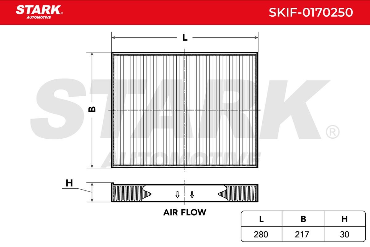 Filter vnútorného priestoru STARK AUTOMOTIVE GMBH
