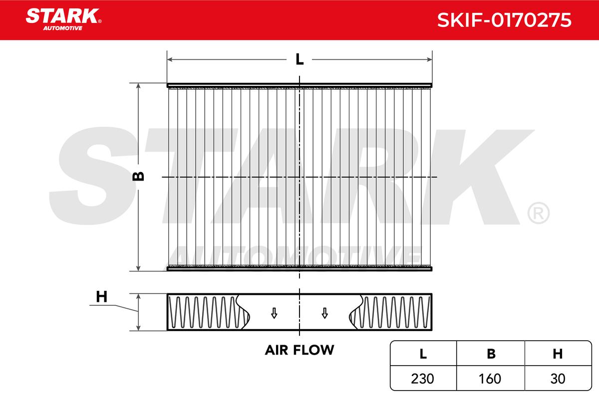 Filter vnútorného priestoru STARK AUTOMOTIVE GMBH
