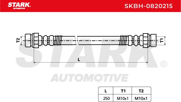Brzdová hadica STARK AUTOMOTIVE GMBH