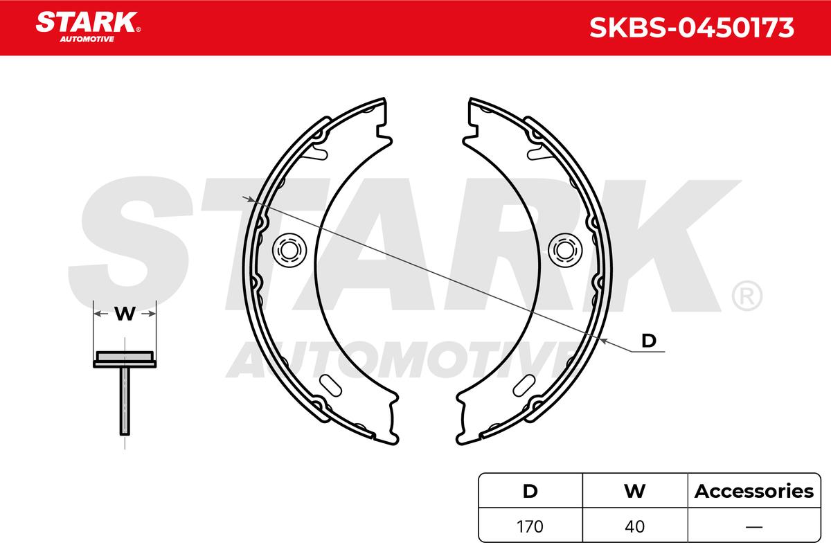 Sada brzdových čeľustí STARK AUTOMOTIVE GMBH