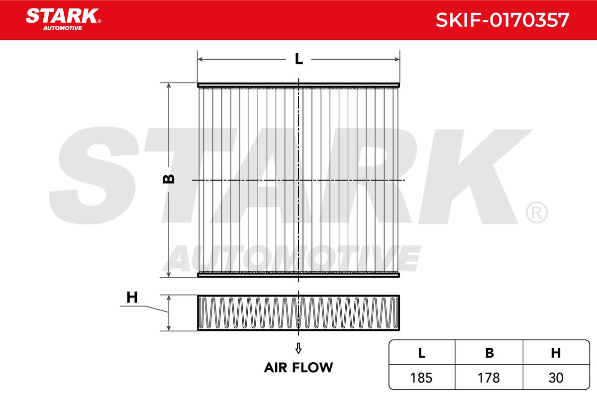 Filter vnútorného priestoru STARK AUTOMOTIVE GMBH