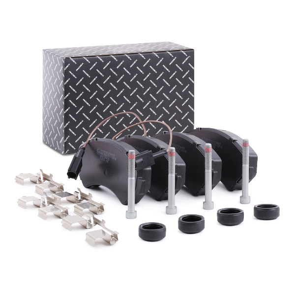 Sada brzdových platničiek kotúčovej brzdy RIDEX