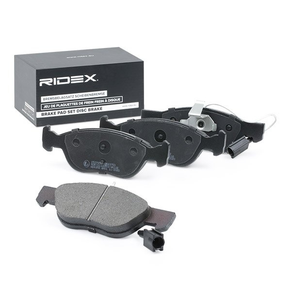 Sada brzdových platničiek kotúčovej brzdy RIDEX