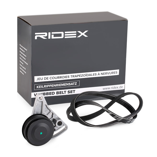 Ozubený klinový remeň - Sada RIDEX