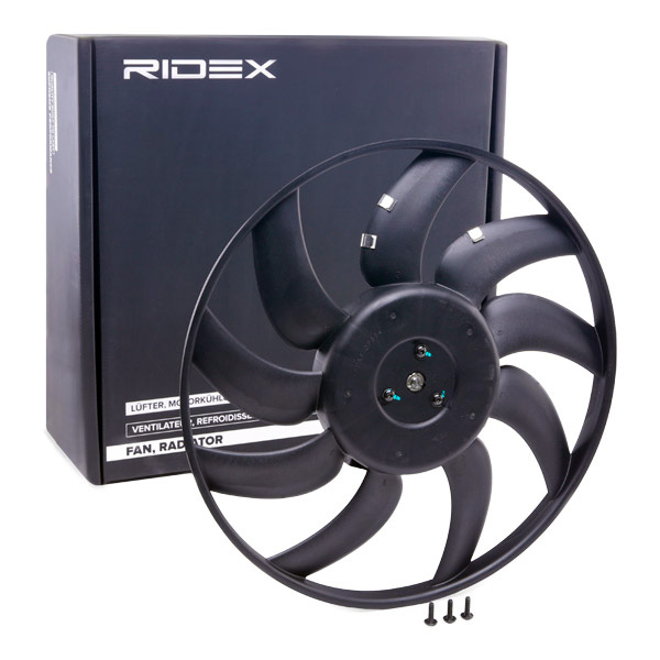 Ventilátor chladenia motora RIDEX