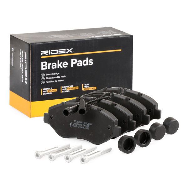 Sada brzdových platničiek kotúčovej brzdy RIDEX