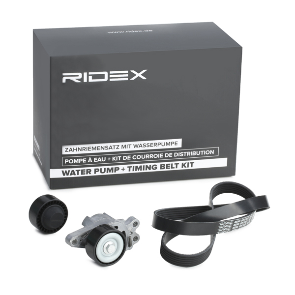 Ozubený klinový remeň - Sada RIDEX