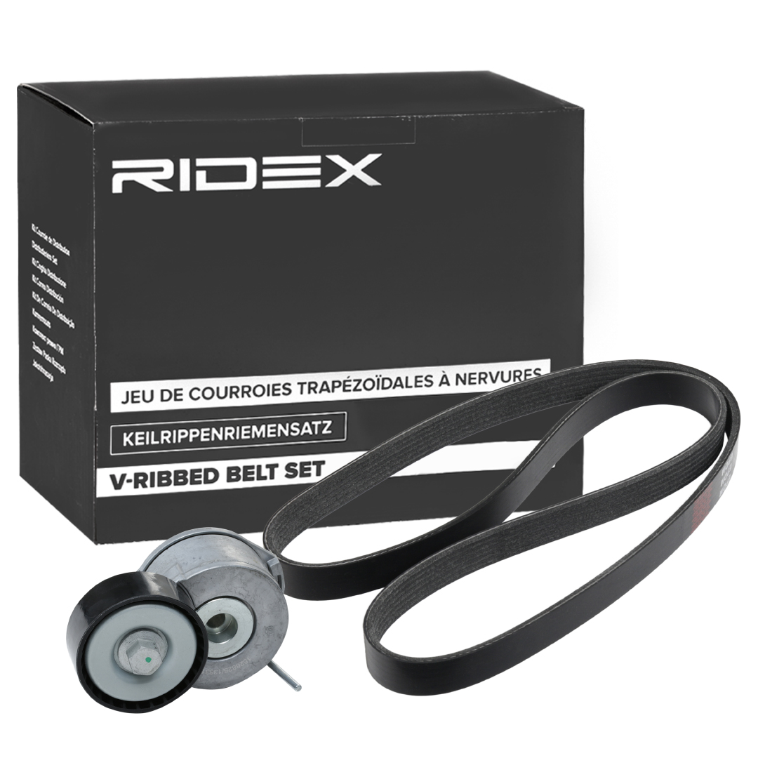 Ozubený klinový remeň - Sada RIDEX