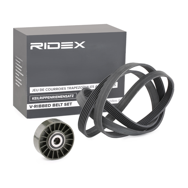 Ozubený klinový remeň - Sada RIDEX
