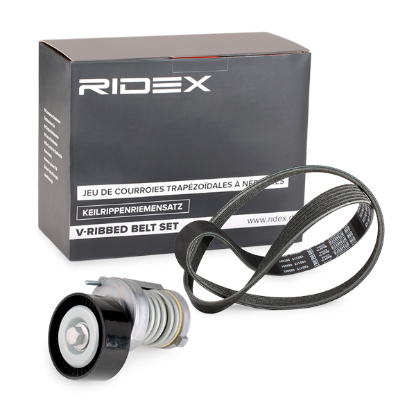 Ozubený klinový remeň - Sada RIDEX