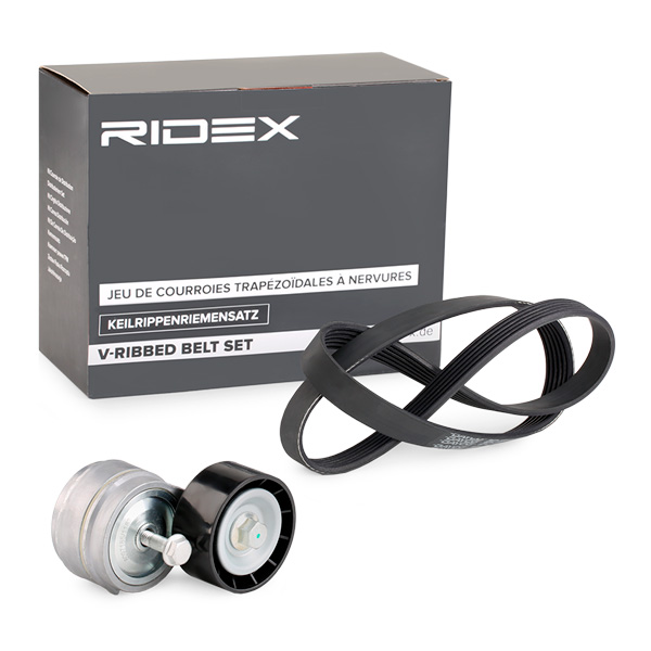 Ozubený klinový remeň - Sada RIDEX