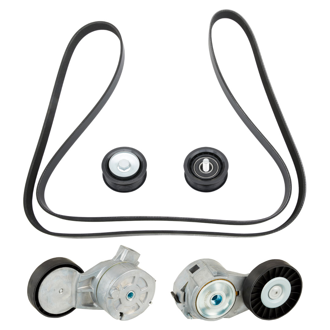 Ozubený klinový remeň - Sada RIDEX