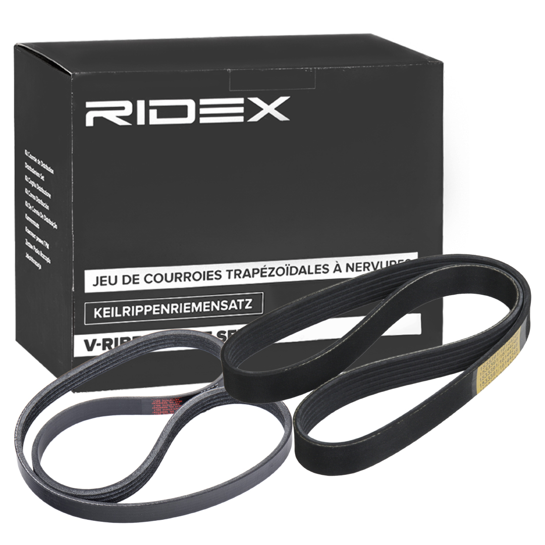 Ozubený klinový remeň - Sada RIDEX
