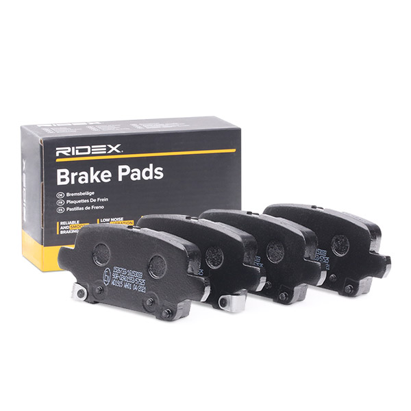Sada brzdových platničiek kotúčovej brzdy RIDEX