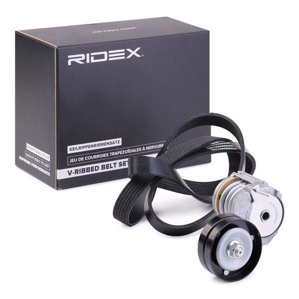 Ozubený klinový remeň - Sada RIDEX