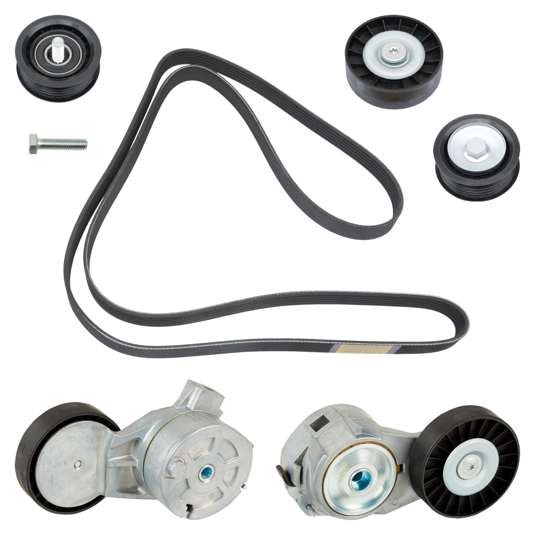 Ozubený klinový remeň - Sada RIDEX