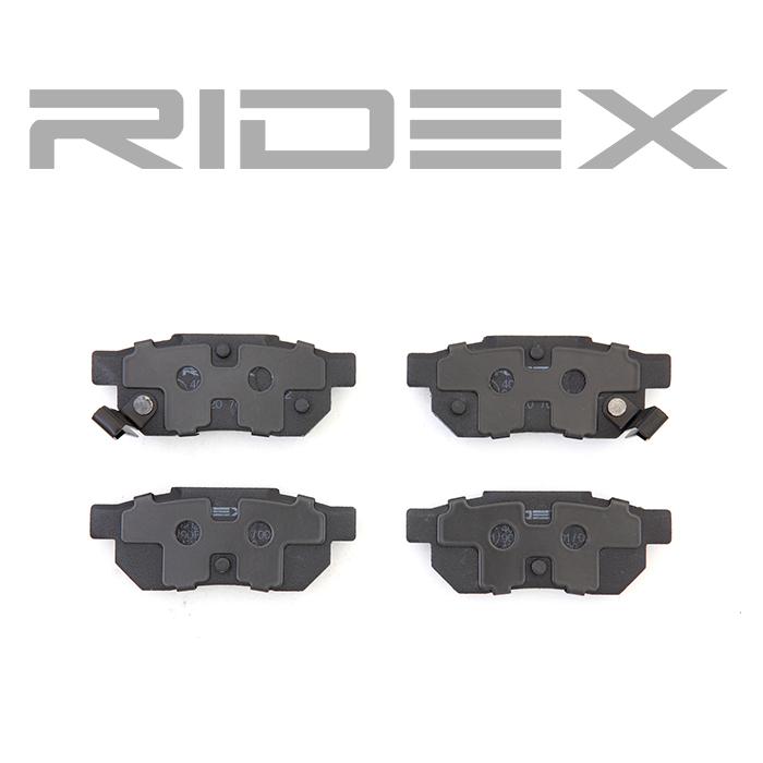 Sada brzdových platničiek kotúčovej brzdy RIDEX