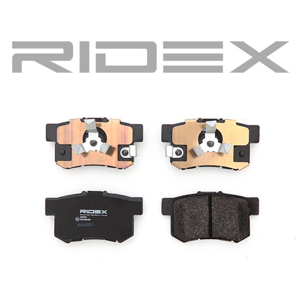 Sada brzdových platničiek kotúčovej brzdy RIDEX