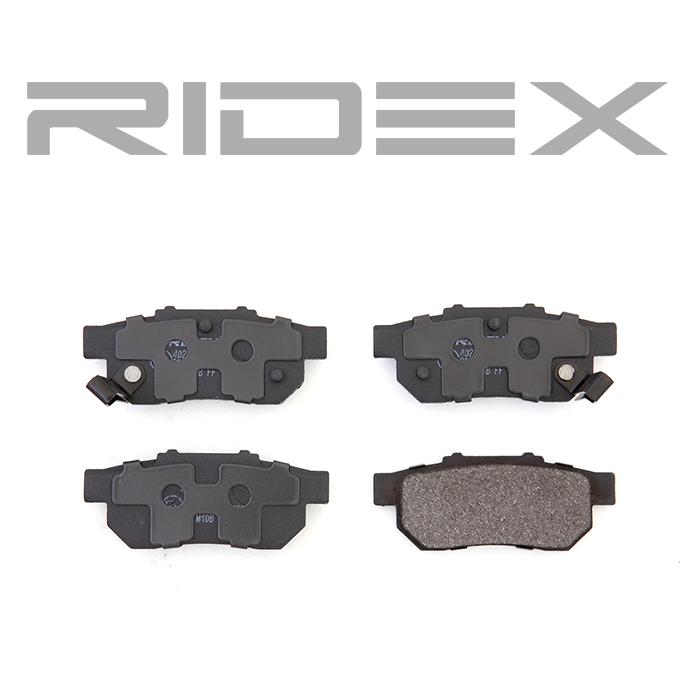Sada brzdových platničiek kotúčovej brzdy RIDEX