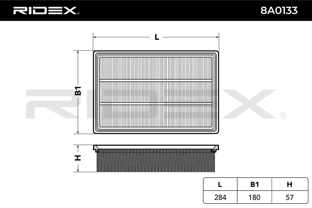 Vzduchový filter RIDEX