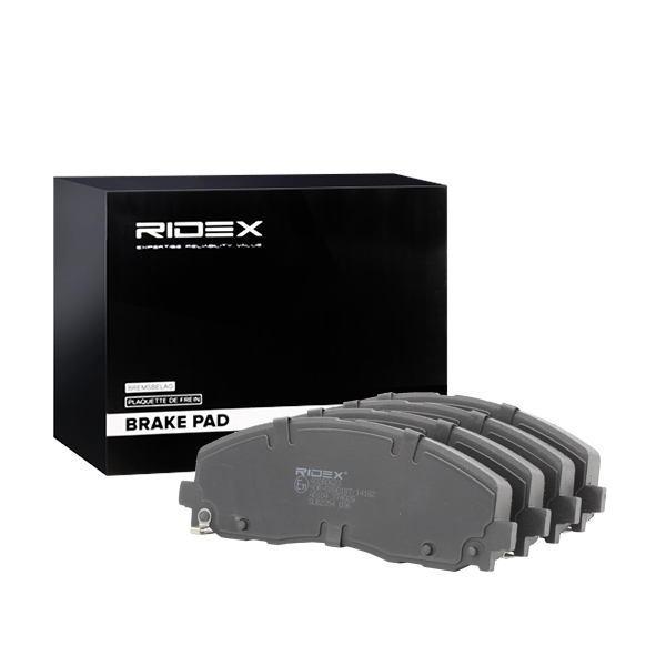Sada brzdových platničiek kotúčovej brzdy RIDEX