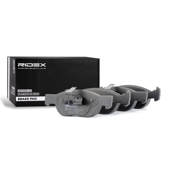 Sada brzdových platničiek kotúčovej brzdy RIDEX