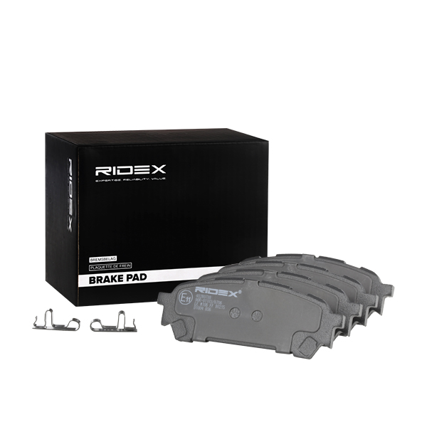 Sada brzdových platničiek kotúčovej brzdy RIDEX