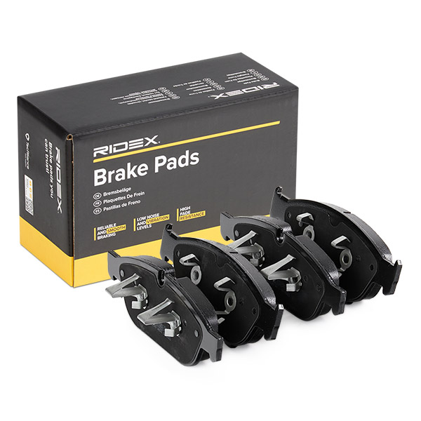 Sada brzdových platničiek kotúčovej brzdy RIDEX