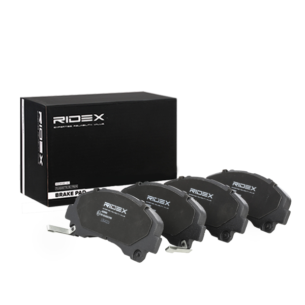 Sada brzdových platničiek kotúčovej brzdy RIDEX