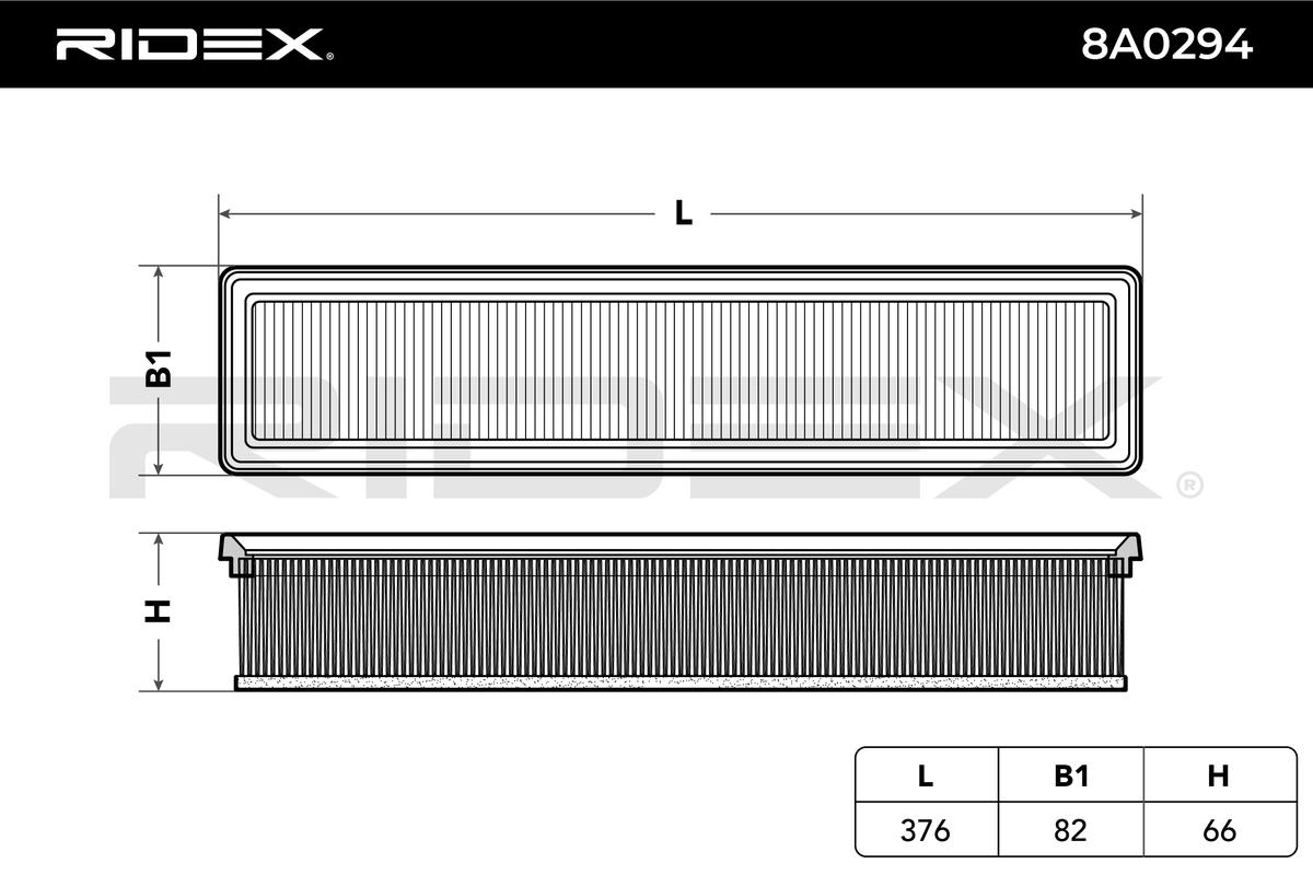 Vzduchový filter RIDEX