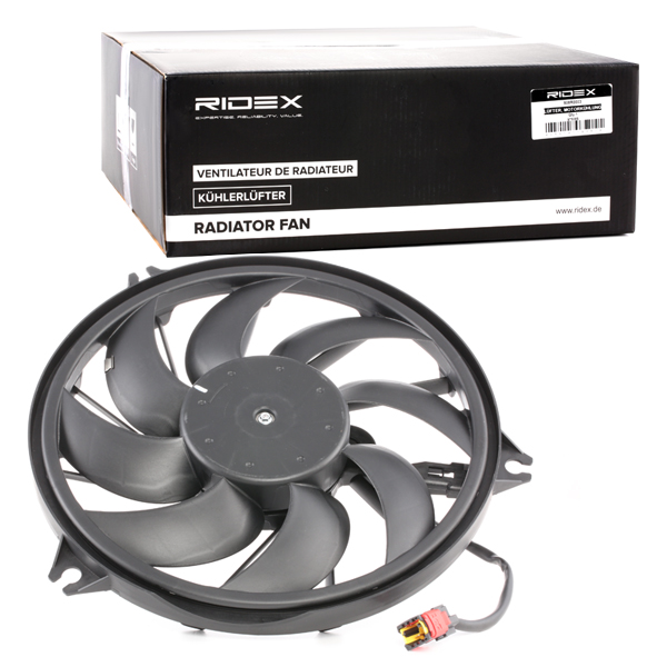 Ventilátor chladenia motora RIDEX