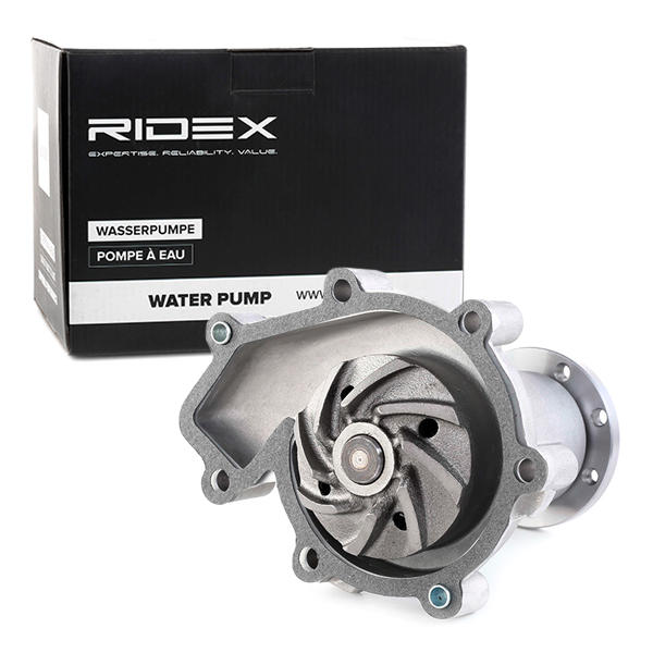 Vodné čerpadlo, chladenie motora RIDEX