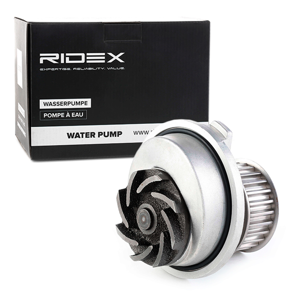 Vodné čerpadlo, chladenie motora RIDEX