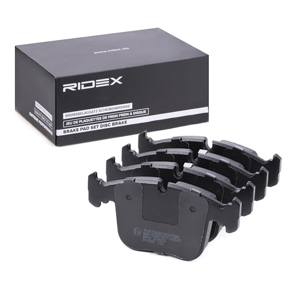 Sada brzdových platničiek kotúčovej brzdy RIDEX