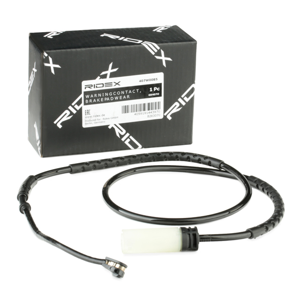 Výstrażný kontakt opotrebenia brzdového oblożenia RIDEX