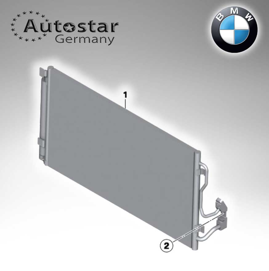 Kondenzátor klimatizácie HND AUTO SPARE PARTS LLC