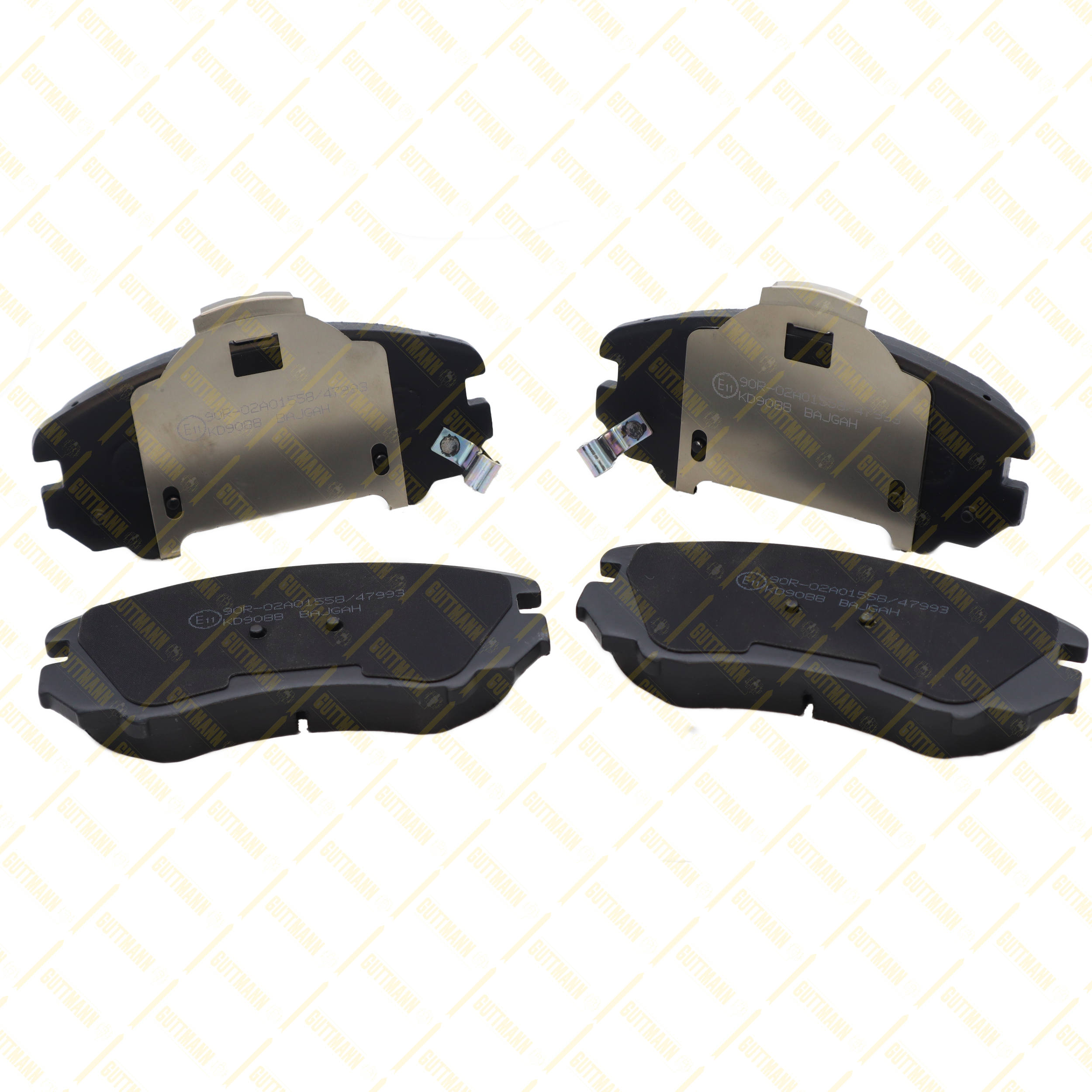 Sada brzdových platničiek kotúčovej brzdy LEROY ACCESSOIRES DISTRIBUTION